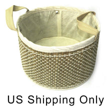 Load image into Gallery viewer, Cocoboo Seagrass Storage Basket Organizer | Eco Friendly Vegan | Kitchen Bedroom Living Room