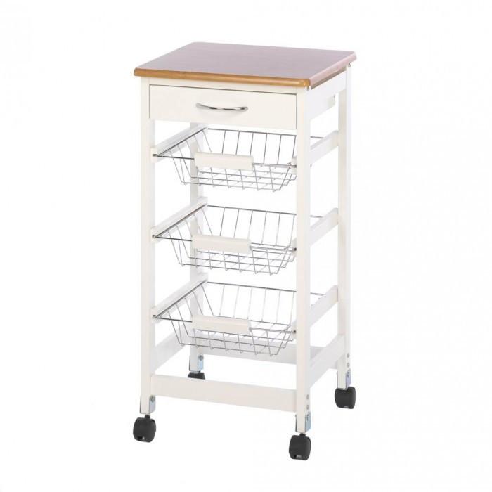 Accent Plus Kitchen Side Table Trolley