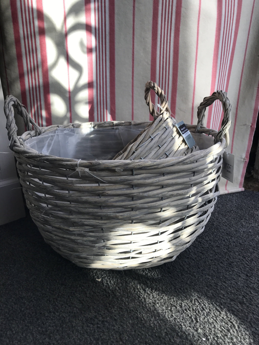 Baskets with Lining - Great Storage