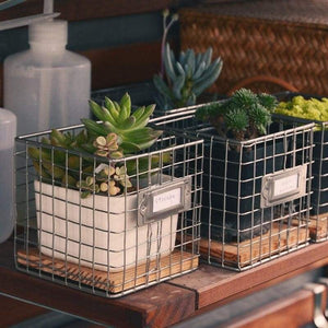 Iron Wire Multi-functional Small Storage Basket