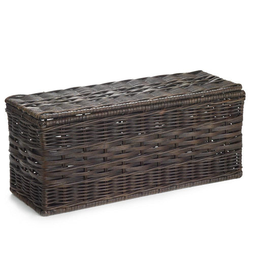 The Basket Lady Lidded Wicker Box