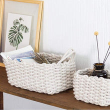 Load image into Gallery viewer, Crochet Handmade Storage Basket