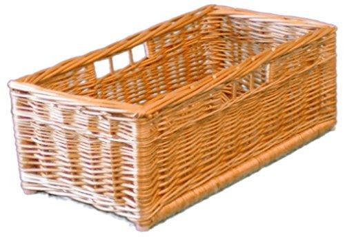 'Lodge' Wicker Storage Basket - Narrow
