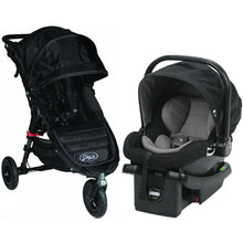 Load image into Gallery viewer, Baby Jogger City Mini GT Travel System - Black/Gray