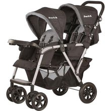 Load image into Gallery viewer, Dream On Me Villa Tandem Stroller - Grey