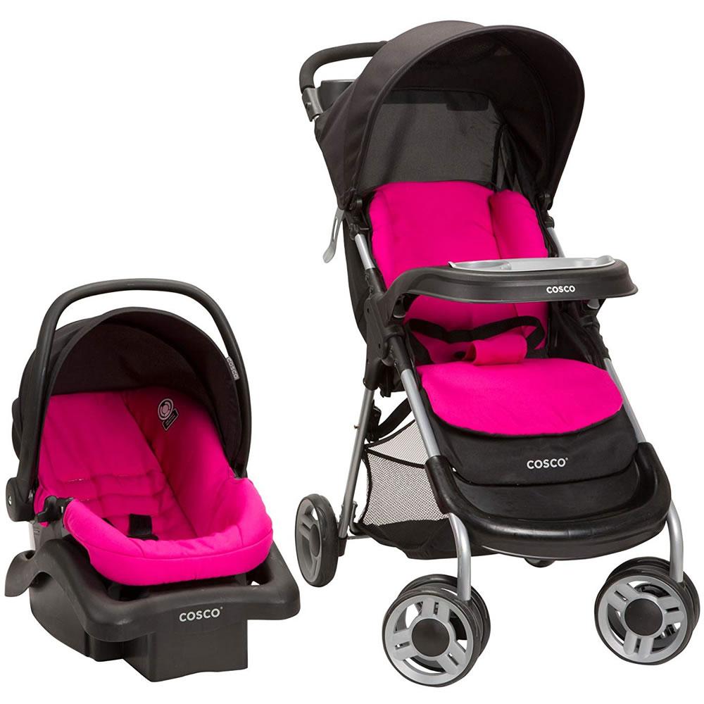 cosco lift & stroll plus travel system Cosco Lift and Stroll Plus Travel System, Very Berry – Paltux