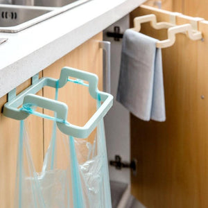 Eco-Friendly Cabinet Kitchen Hanging Trash Bag Holder