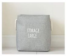 Load image into Gallery viewer, Designer Folding Storage Baskets