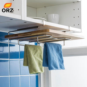 Kitchen Towel Holder & Cutting Board Rack
