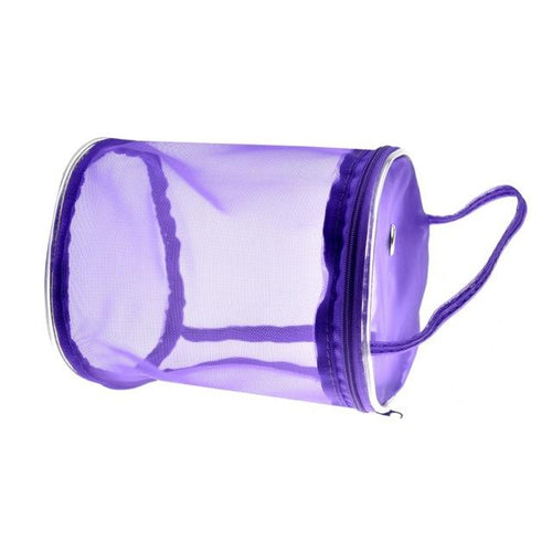 DIY Craft Nylon Yarn Case Organizer Storage Baskets Knitting Yarn Round Plastic Bags Traveling Sewing Tools Sewing Accessories