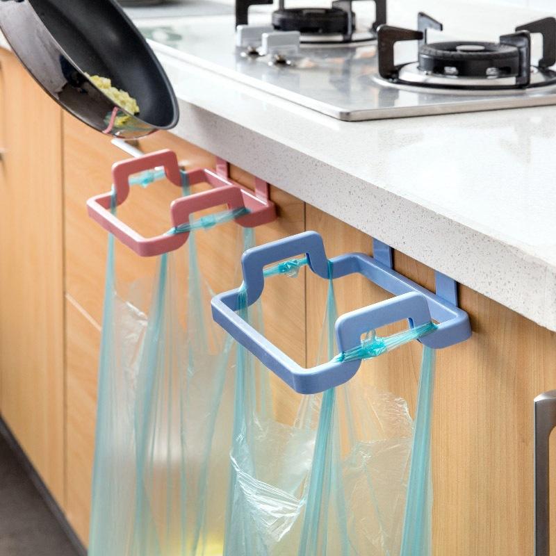 Eco-Friendly Cabinet Kitchen Hanging Trash Bag Holder