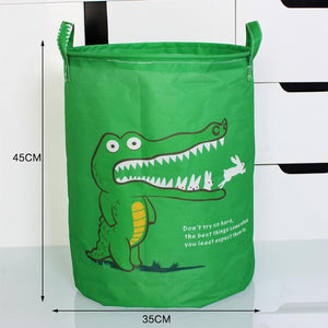 35*45cm Waterproof Storage Basket For Toy Dirty Laundry Basket