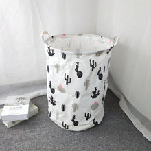 Load image into Gallery viewer, 40*50cm New Storage Basket Dirty Cloth Cartoon Castle Waterproof Laundry Storage