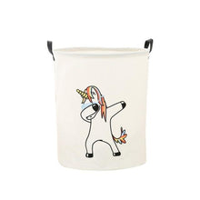 Load image into Gallery viewer, Folding Laundry Basket Cartoon Storage Household
