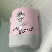 Load image into Gallery viewer, Pink Laundry Basket Organizer