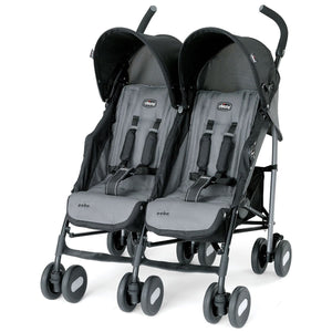 chicco echo double stroller Chicco Echo Twin Stroller, Coal – Paltux